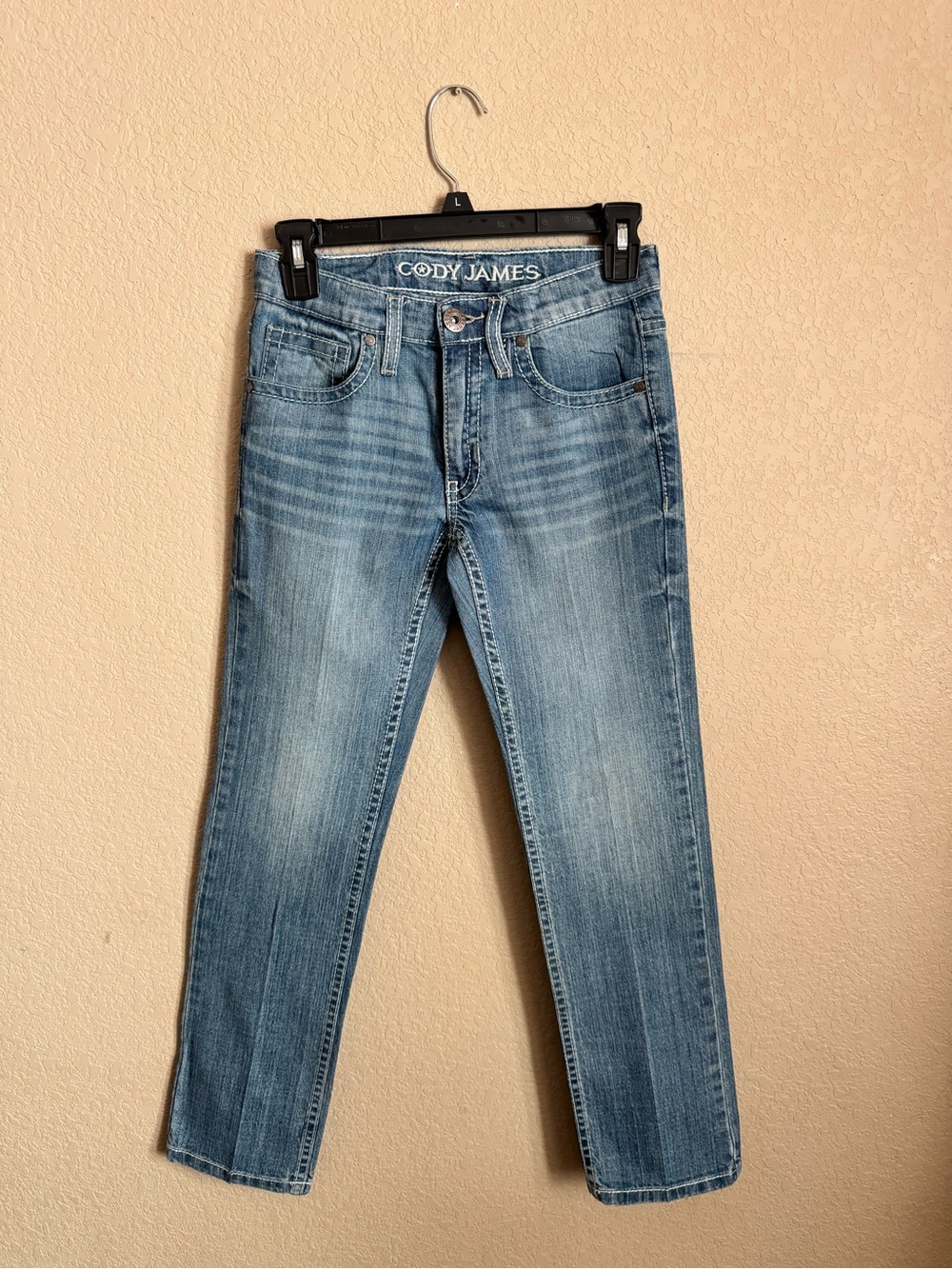 Cody James Kids' Light Blue Straight Leg Jeans